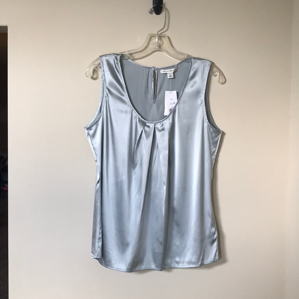 🚨NWT🚨 Banana Republic Stretch Satin Tank - M